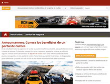 Tablet Screenshot of bcn-coches.com